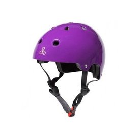 Triple 8 Brainsaver dual - EPS - helm Pruple Gloss
